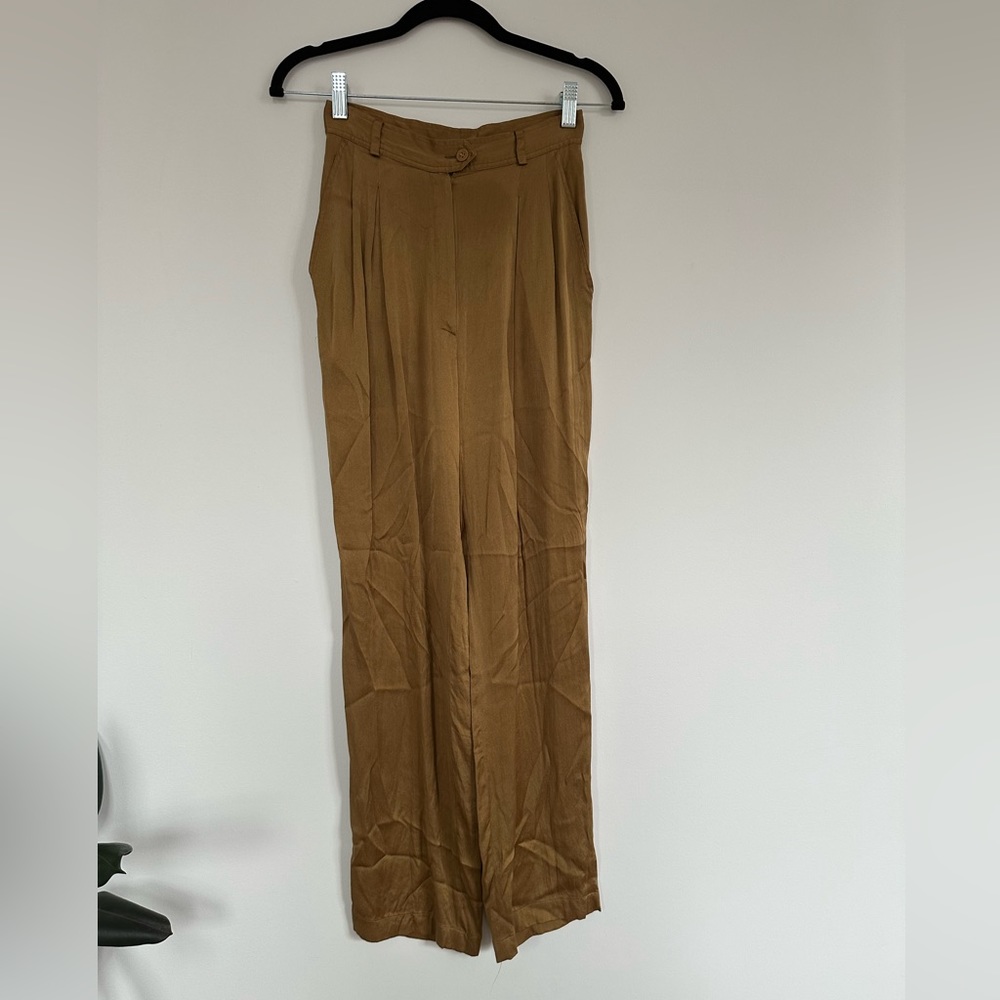 Vintage silk trousers